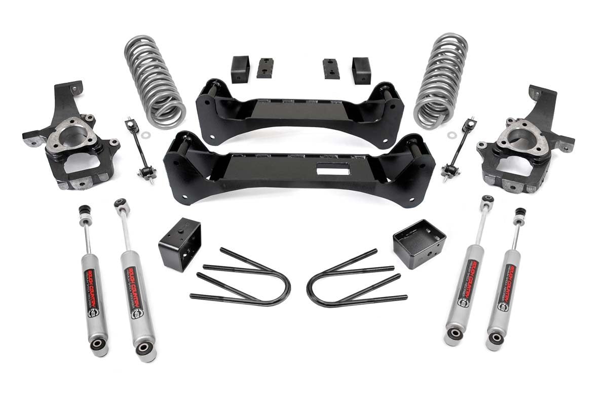 Rough Country 37630 6 Inch Lift Kit | Dodge 1500 2WD (2002-2005)
