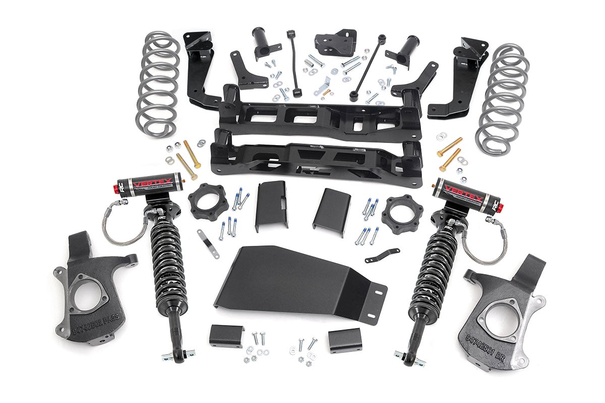 Rough Country 28650 7.5 Inch Lift Kit | Vertex Coilovers | Chevy/GMC Tahoe/Yukon 2WD/4WD (07-14)