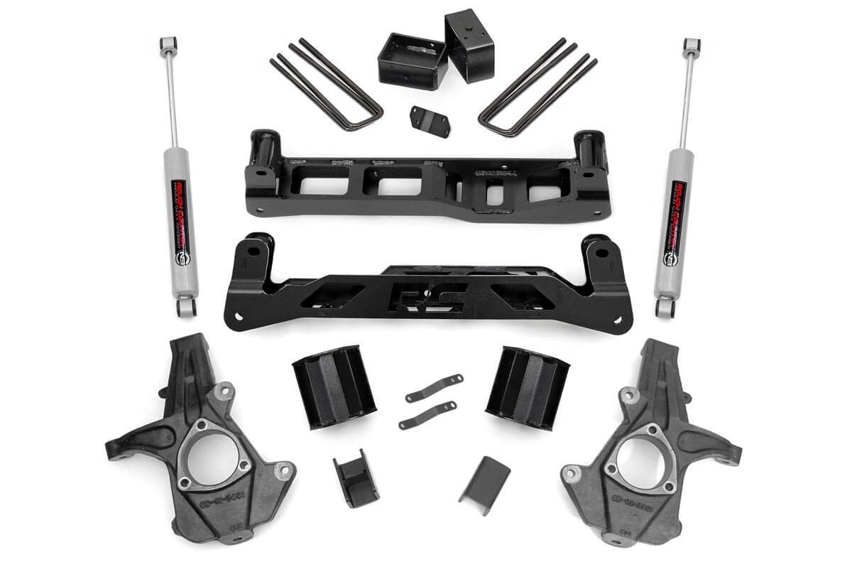 Rough Country 26130 5 Inch Lift Kit | Chevy Silverado & GMC Sierra 1500 2WD (2007-2013)