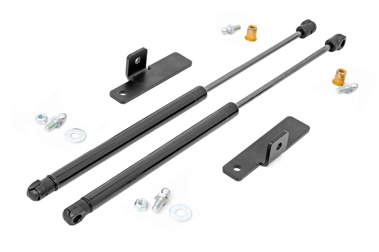 Rough Country 10643 Hood Struts | Hydraulic | Jeep Wrangler JK/Wrangler Unlimited (2007-2018)