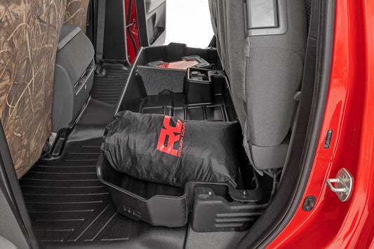 Rough Country RC09511 Under Seat Storage | Double Cab | Toyota Tundra 2WD/4WD (2007-2021)