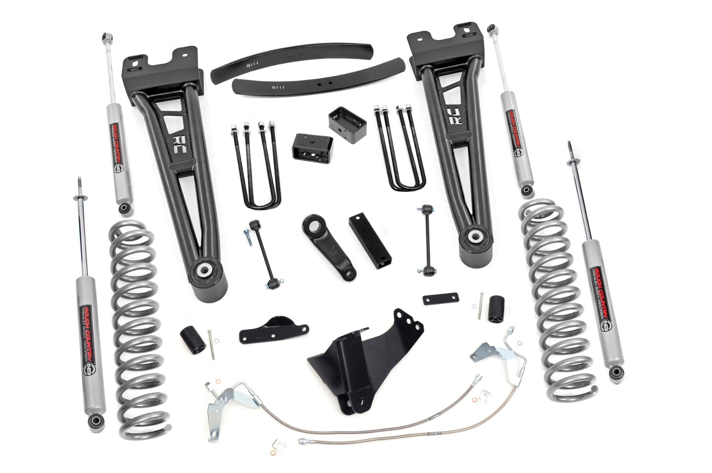 Rough Country 539.20 6 Inch Lift Kit | Gas | Radius Arm | Ford F-250/F-350 Super Duty 4WD (08-10)