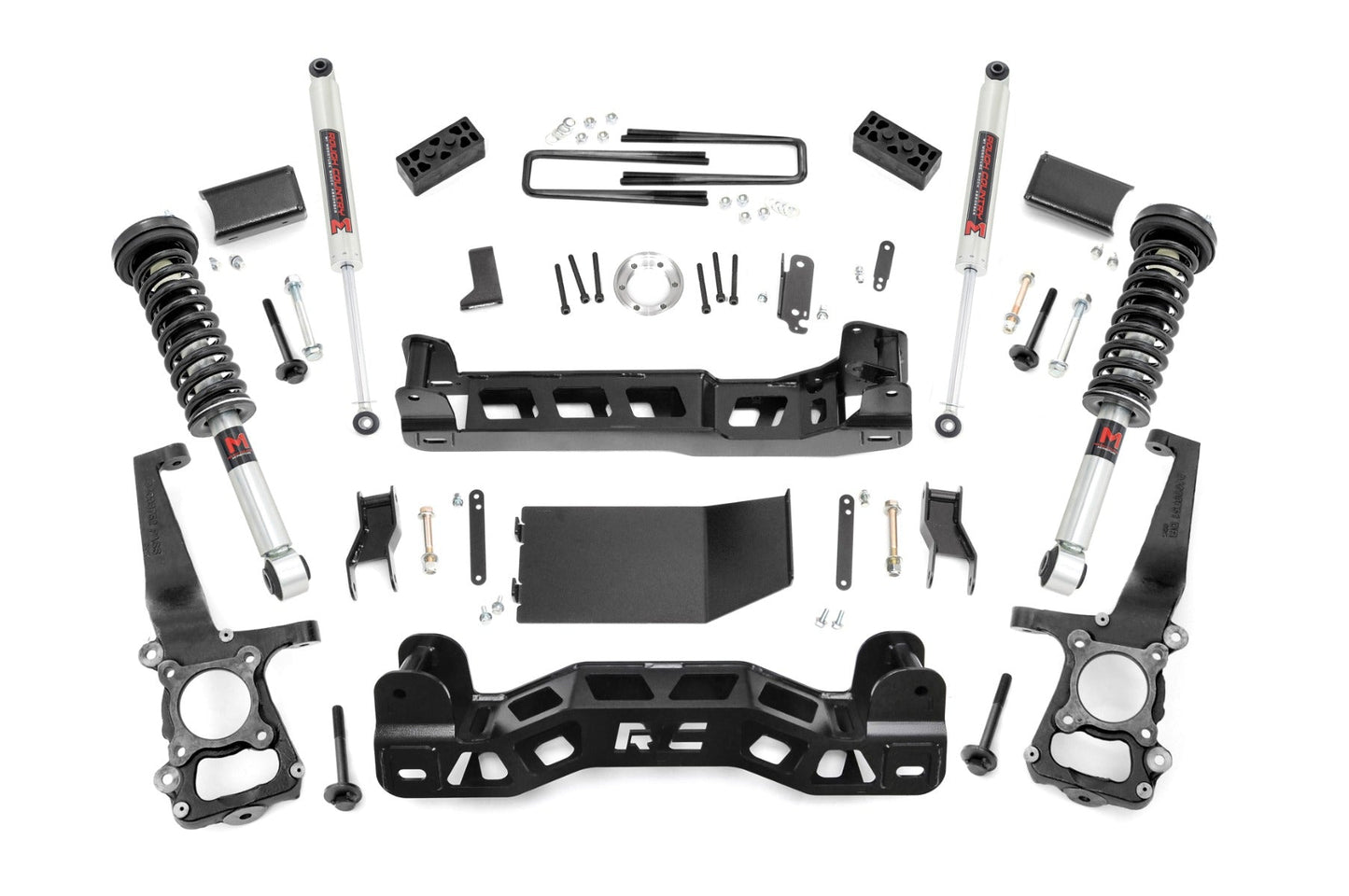 Rough Country 57441 4 Inch Lift Kit | M1 Struts | Ford F-150 4WD (2014)