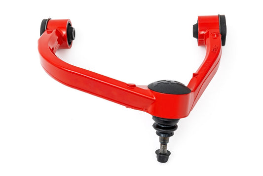 Rough Country 51036RED Red Forged Upper Control Arms | 2.5-3.5 Inch Lift | Ford F-150 4WD (04-20)