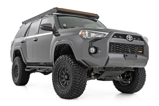 Rough Country RCT1360B Nerf Steps | Cab Length | Non Limited | Toyota 4Runner 2WD/4WD (2010-2024)