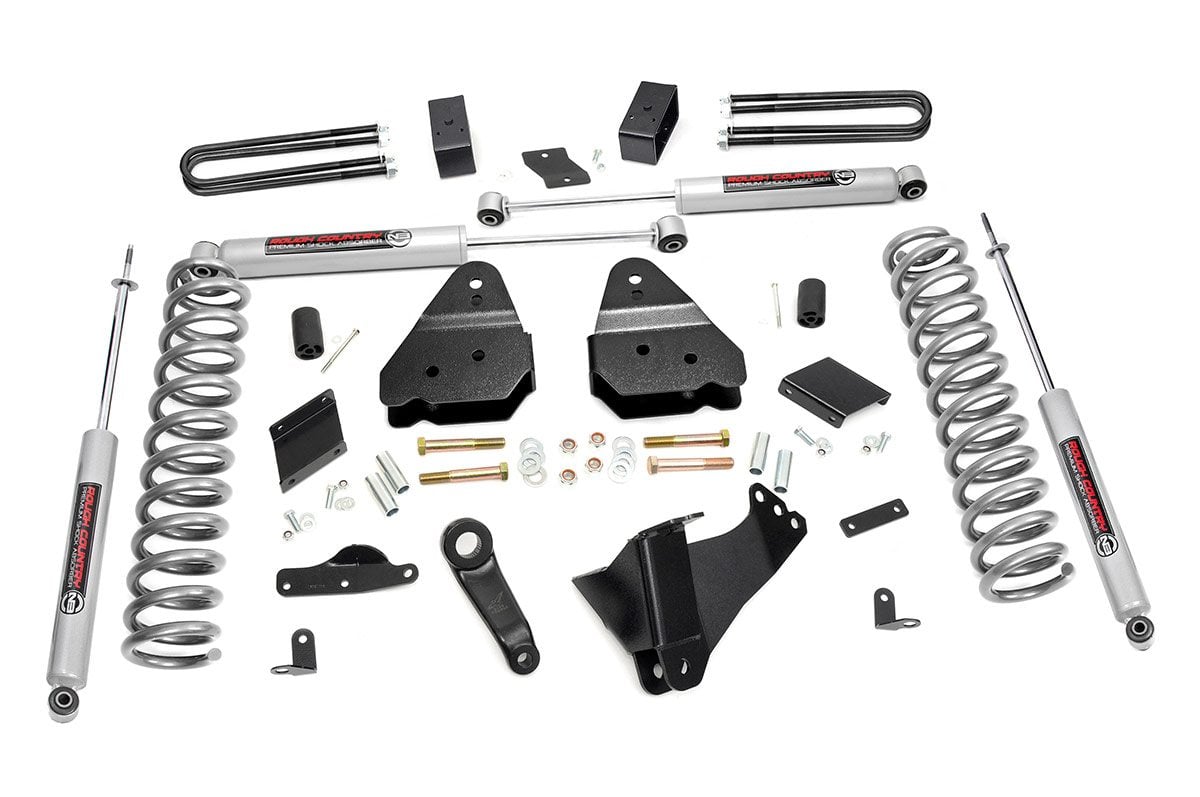 Rough Country 530.20 4.5 Inch Lift Kit | No OVLD | Ford F-250 Super Duty 4WD (2011-2014)