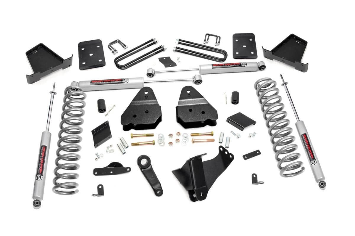 Rough Country 534.20 4.5 Inch Lift Kit | No OVLD | Ford F-250 Super Duty 4WD (2015-2016)