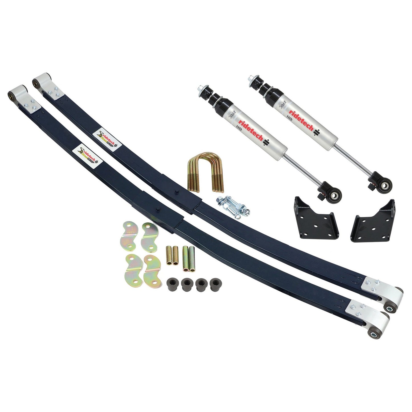 Ridetech 11024810 Composite leaf springs and HQ shocks for 1955-1957 Chevy Wagon.