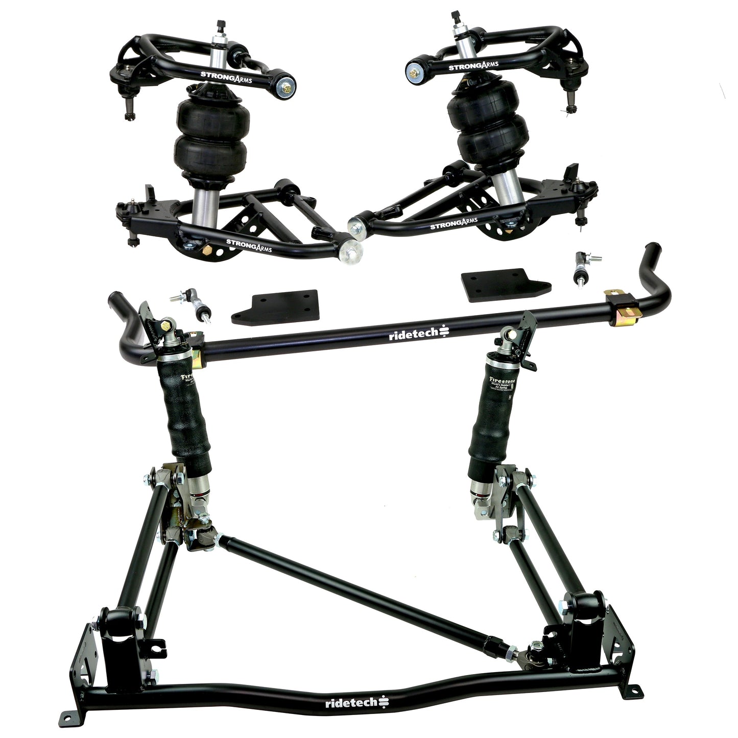 Ridetech 11030398 TQ Air Suspension System for 1955-1957 Chevy Car w/ 2 piece frame.