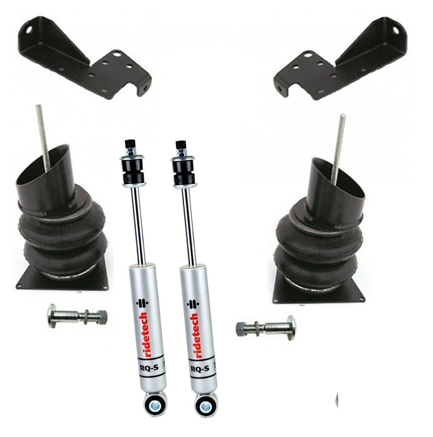 Ridetech 11051013 Front CoolRide kit for 1958-1964 Impala. For use w/ stock lower arms.