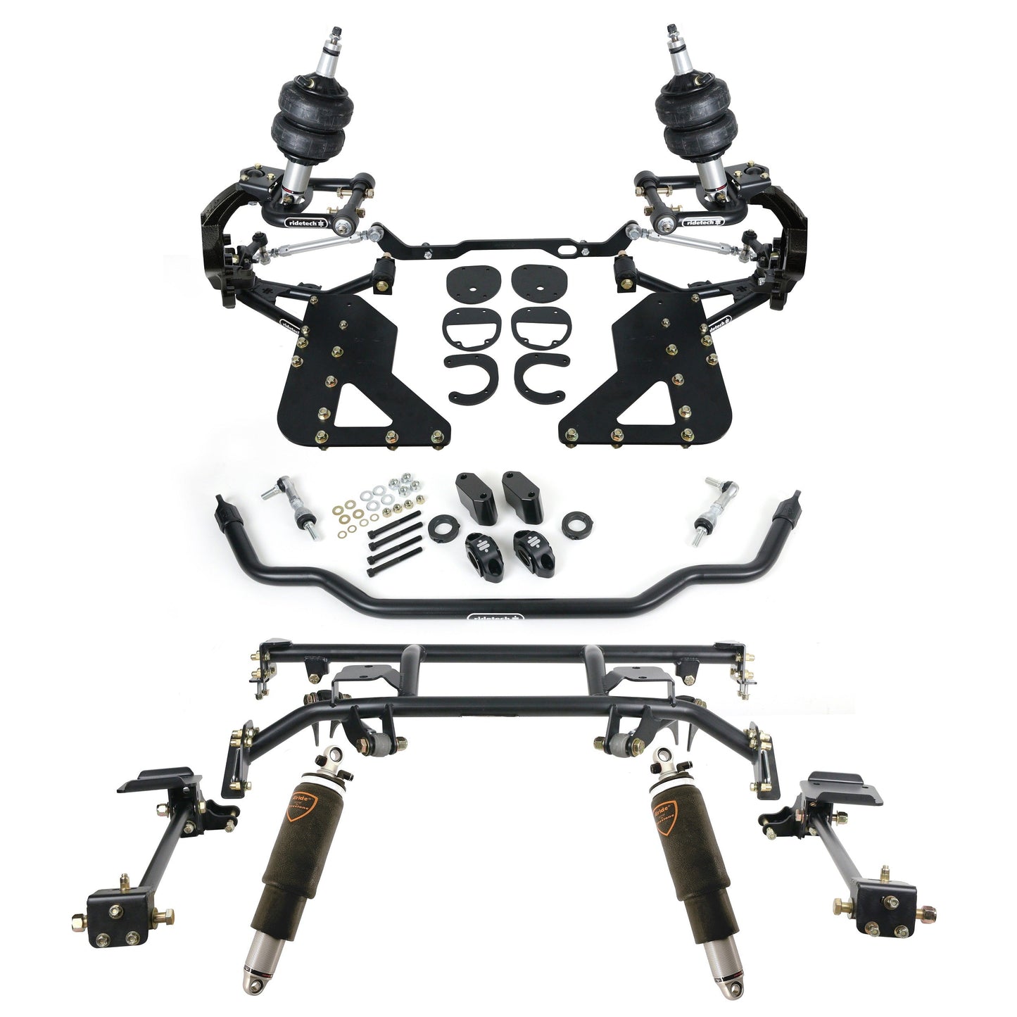 Ridetech 11250297 HQ Air Suspension System for 1962-1967 Chevy II Nova.