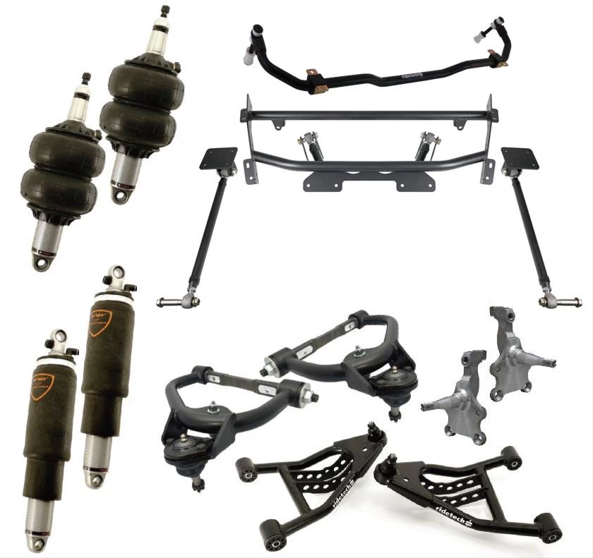 Ridetech 11260398 TQ Air Suspension System for 1968-1972 Nova.