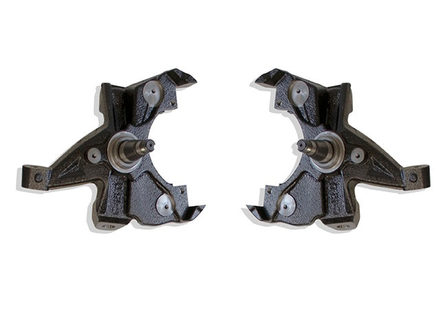 Ridetech 11379301 2" drop spindles for 1988-1998 C1500 (with LD Brakes, 1" thick rotors).
