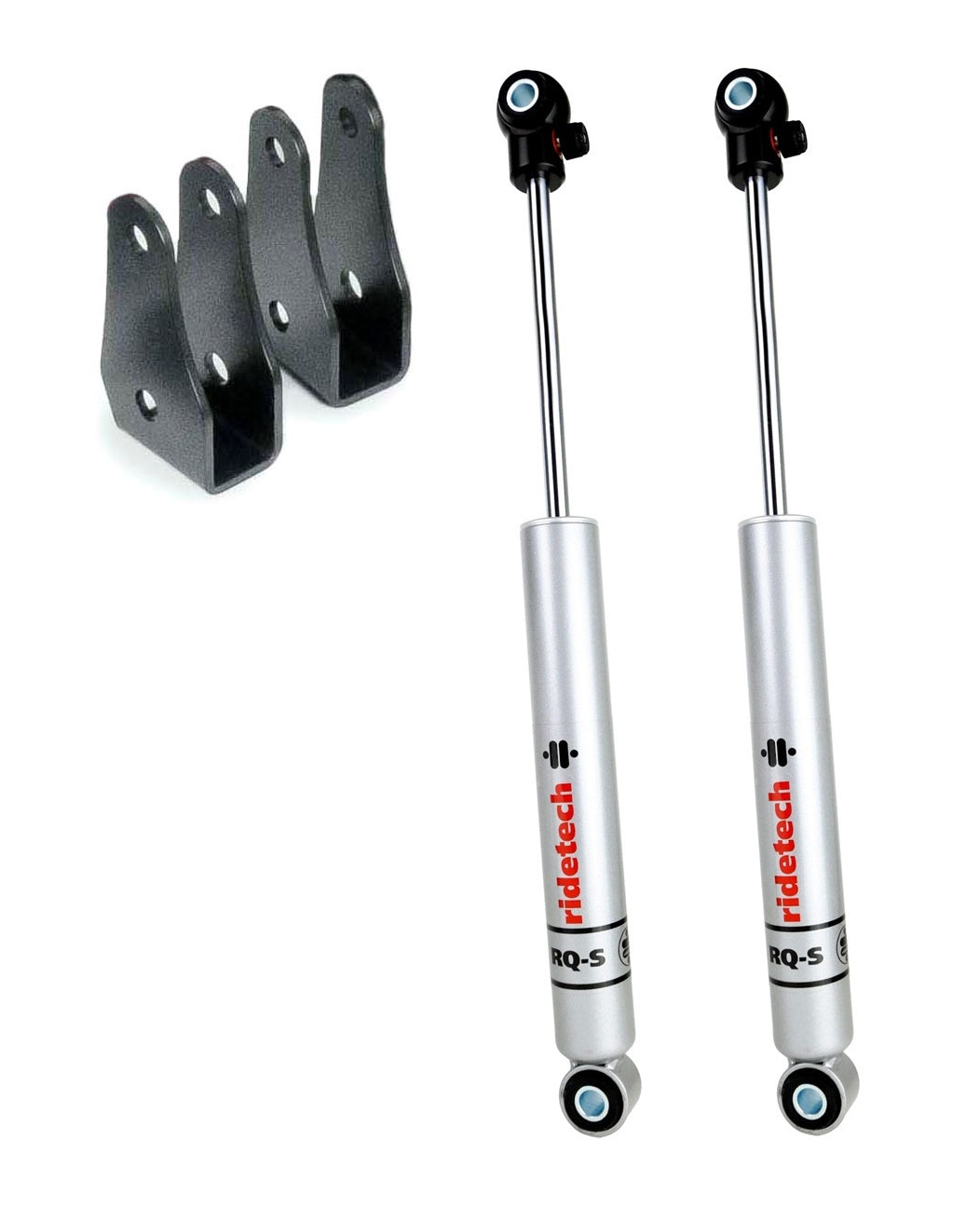 Ridetech 11389513 Rear RQ-S Shock Kit for 1999-2006 Silverado. For use with 5" drop.