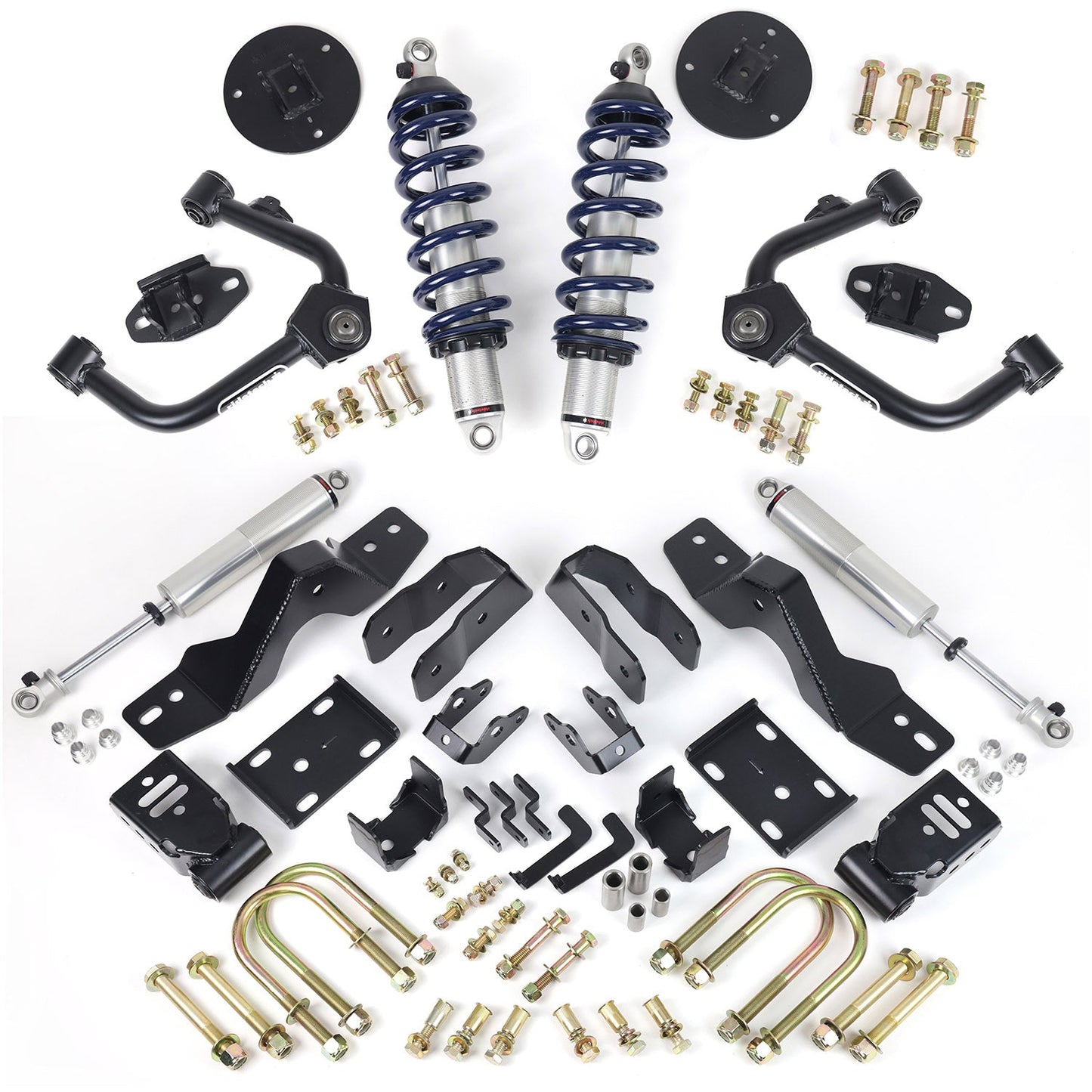 Ridetech 11720110 Ridetech lowering system for 2019-2025 Silverado / Sierra 1500 2WD Axle Group A.