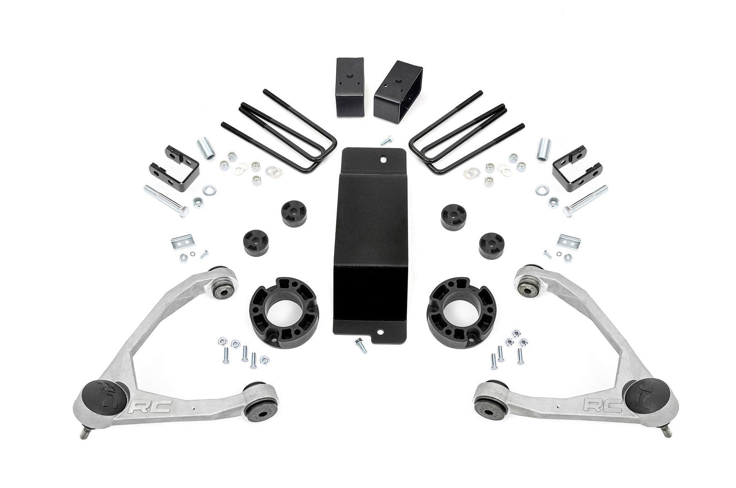 Rough Country 18901 3.5 Inch Lift Kit | Mag-ride | Alu/Cast Steel | GMC Sierra 1500 Denali (14-16)