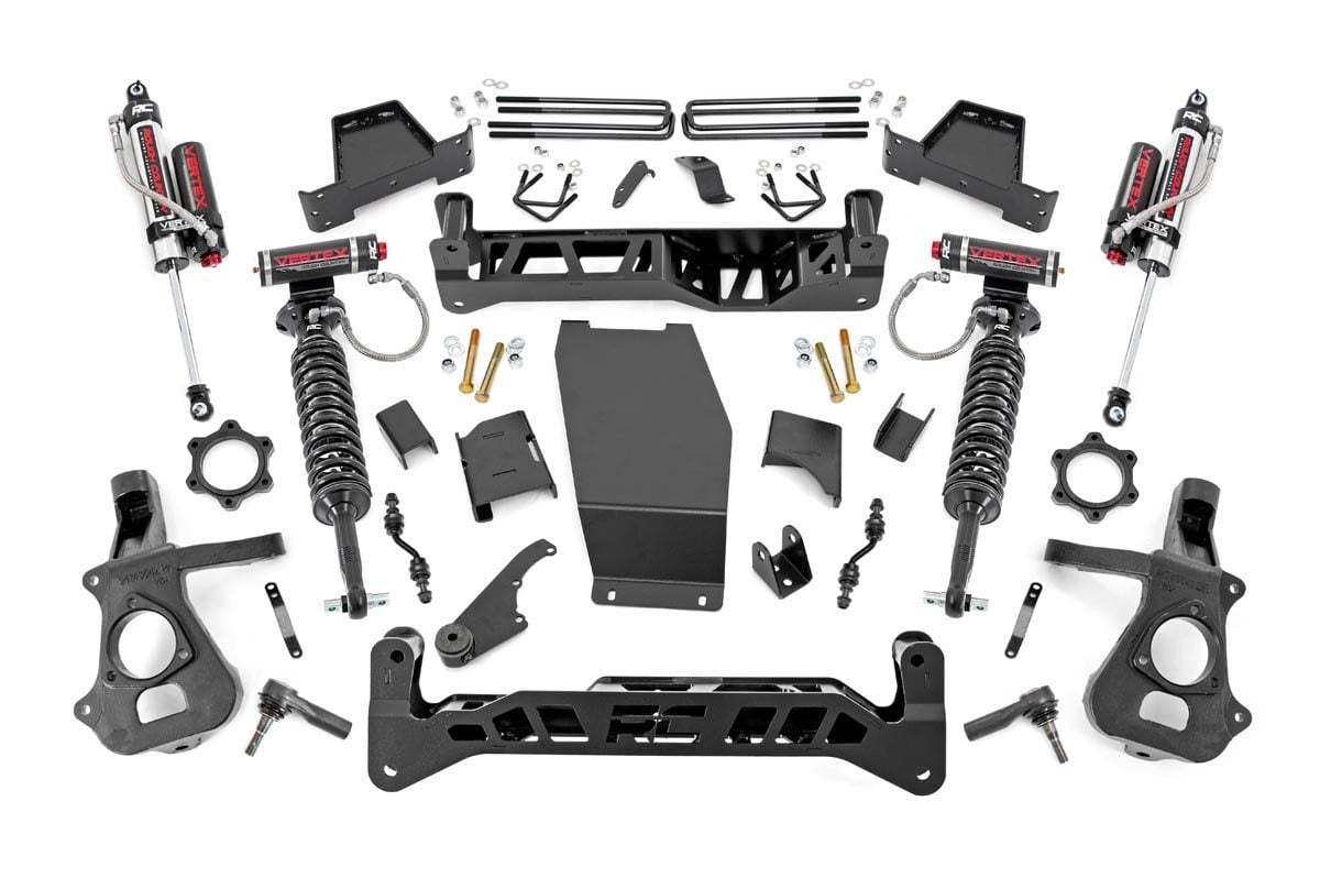 Rough Country 22851 7 Inch Lift Kit | Cast Steel | Vertex | Chevy/GMC 1500 (14-18 & Classic)