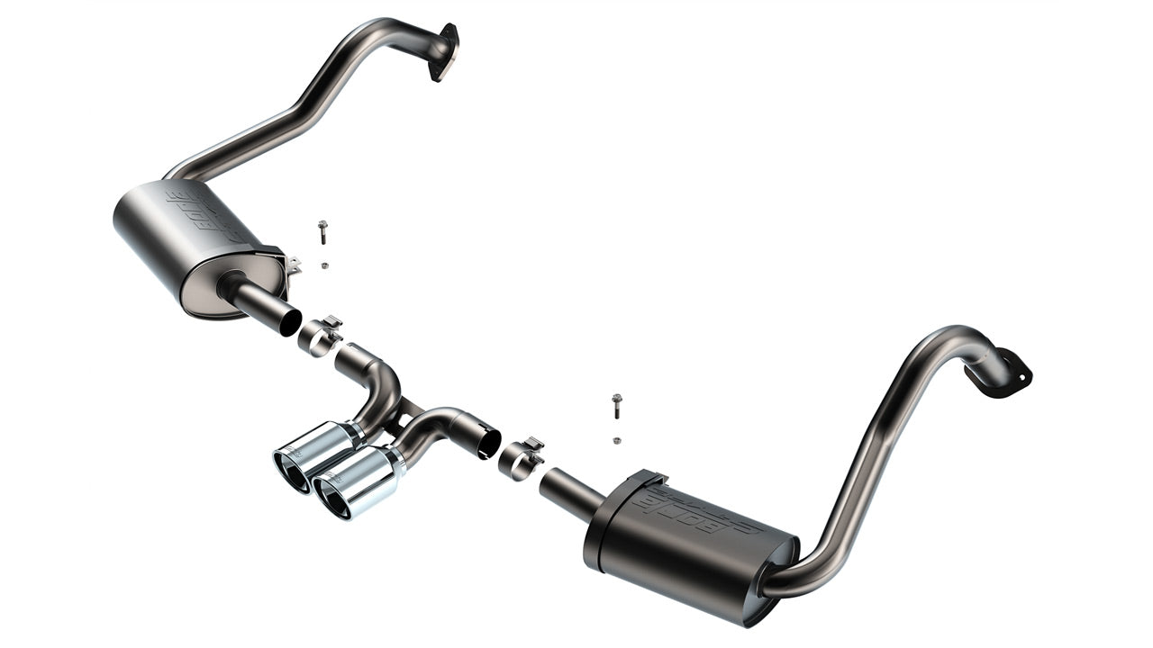 2017-2024 Porsche 718 Cayman/ 718 Boxster Cat-Back Exhaust System S-Type