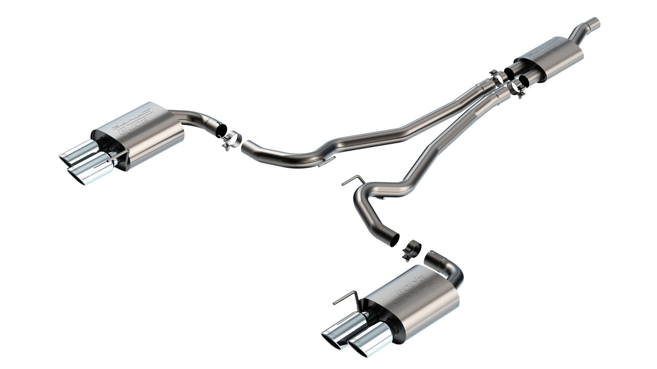 2024-2025 Ford Mustang EcoBoost Cat-Back Exhaust System S-Type Part # 140981