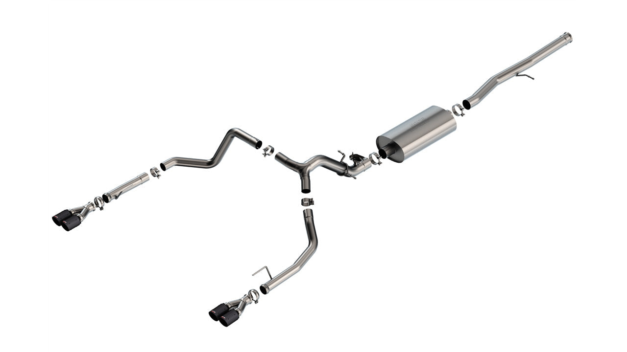 2025-2025 Chevrolet Silverado 1500/ GMC Sierra 1500 Cat-Back Exhaust System Touring Part # 140991CFBA
