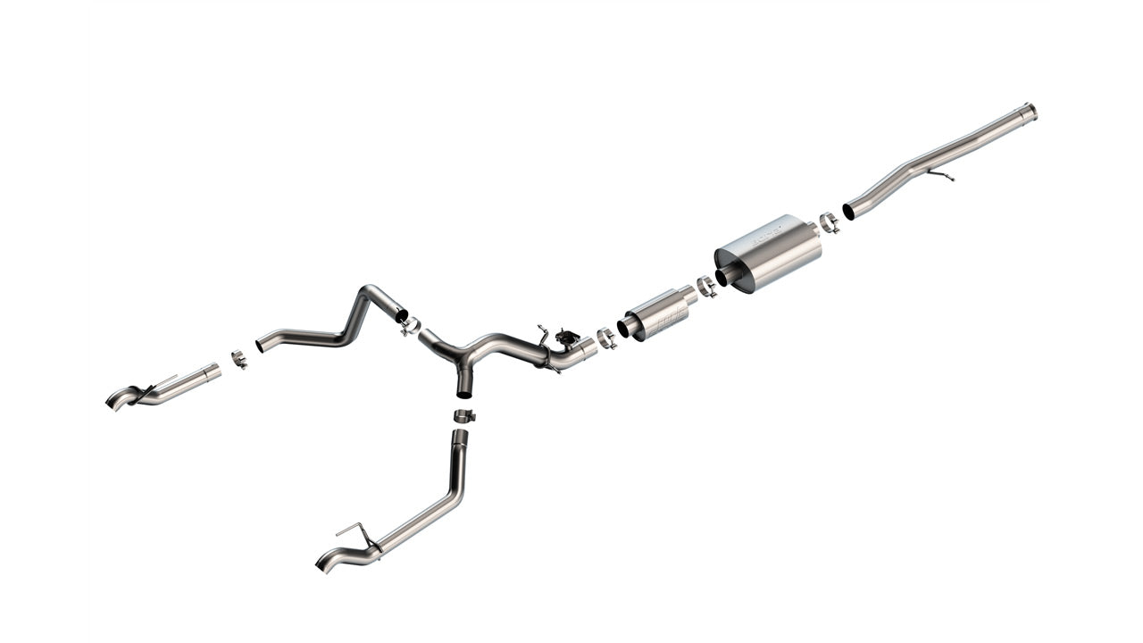 2025-2025 Chevrolet Silverado 1500/ GMC Sierra 1500 Cat-Back Exhaust System S-Type Part # 140993