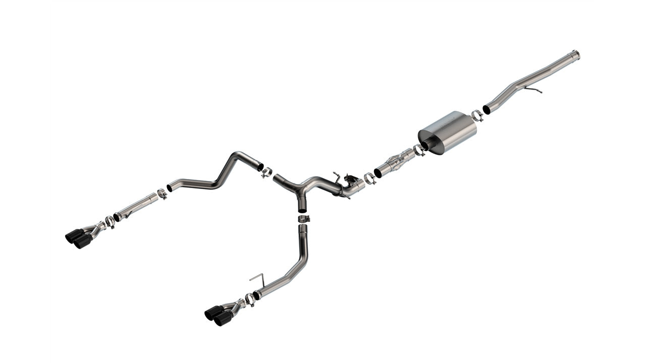 2025-2025 Chevrolet Silverado 1500/ GMC Sierra 1500 Cat-Back Exhaust System ATAK Part # 140997BC