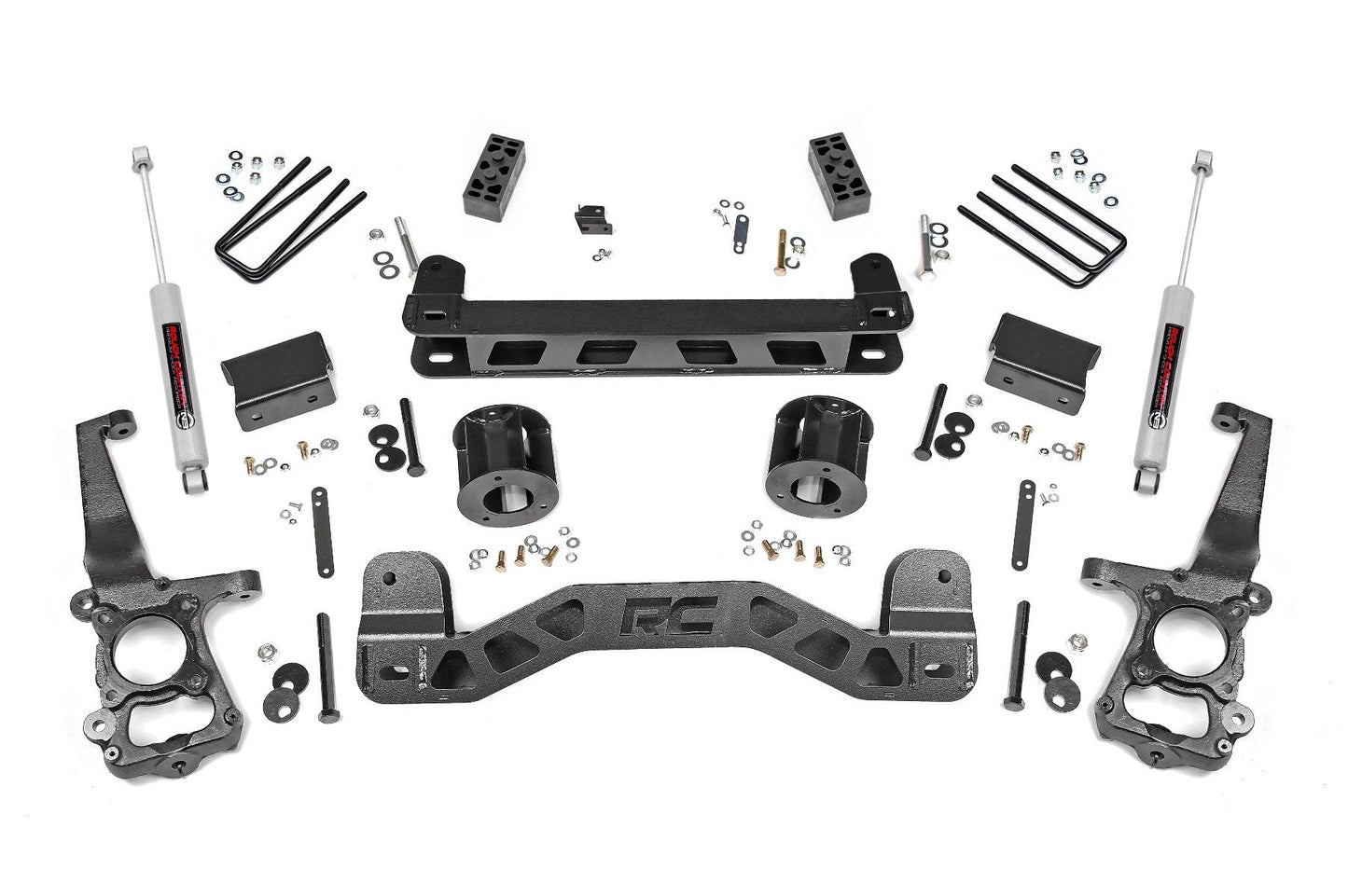 Rough Country 55130 4 Inch Lift Kit | Ford F-150 2WD (2015-2020)