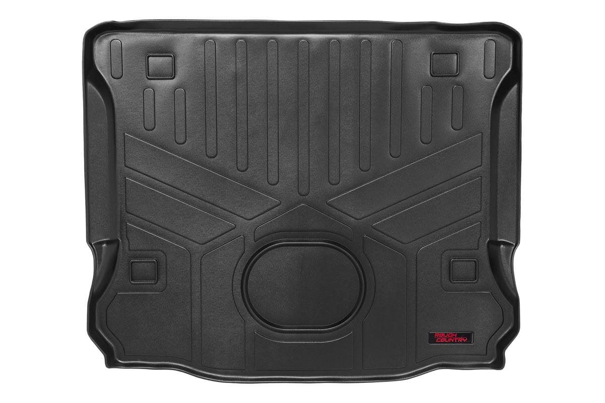 Rough Country M-6155 Rear Cargo Mat | Jeep Wrangler Unlimited 4WD (2015-2018)
