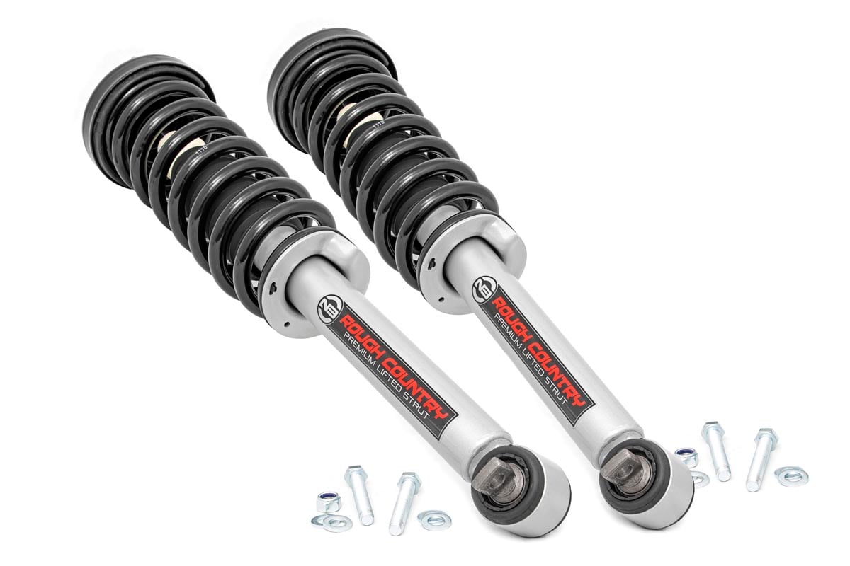 Rough Country 501052 Loaded Strut Pair | 6 Inch | Ford F-150 4WD (2014-2025)