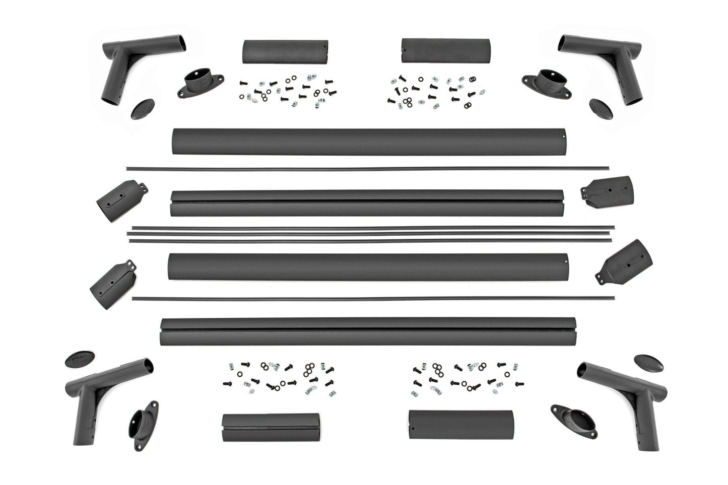 Rough Country 10407 Bed Rack | Half Rack | Aluminum | Ford F-150 2WD/4WD (2015-2025)