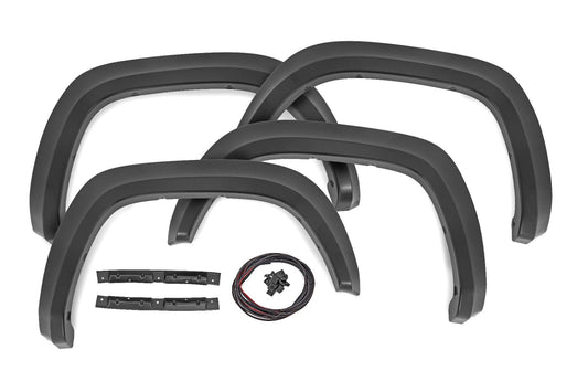 Rough Country S-T11621 Fender Flares | Sport | Toyota Tacoma 2WD/4WD (2016-2023)