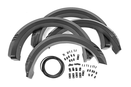 Rough Country F-F318201-UH Fender Flares | SF1 | UH Tuxedo Black Metallic | Ford F-150 2WD/4WD (18-20)