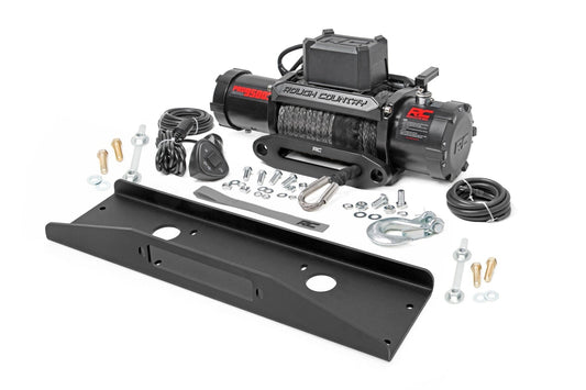 Rough Country 92073 Winch Plate | PRO9500S | Mahindra Roxor
