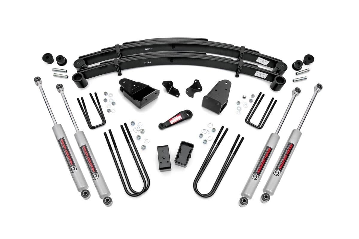Rough Country 490-87UP30 4 Inch Lift Kit | Ford F-250 4WD (1987-1997)
