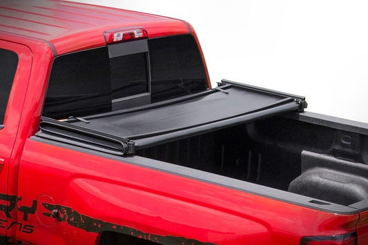 Rough Country 41288650A Soft Tri-Fold Bed Cover | 6'7" Bed | Chevy/GMC 1500 (00-06 & Classic)