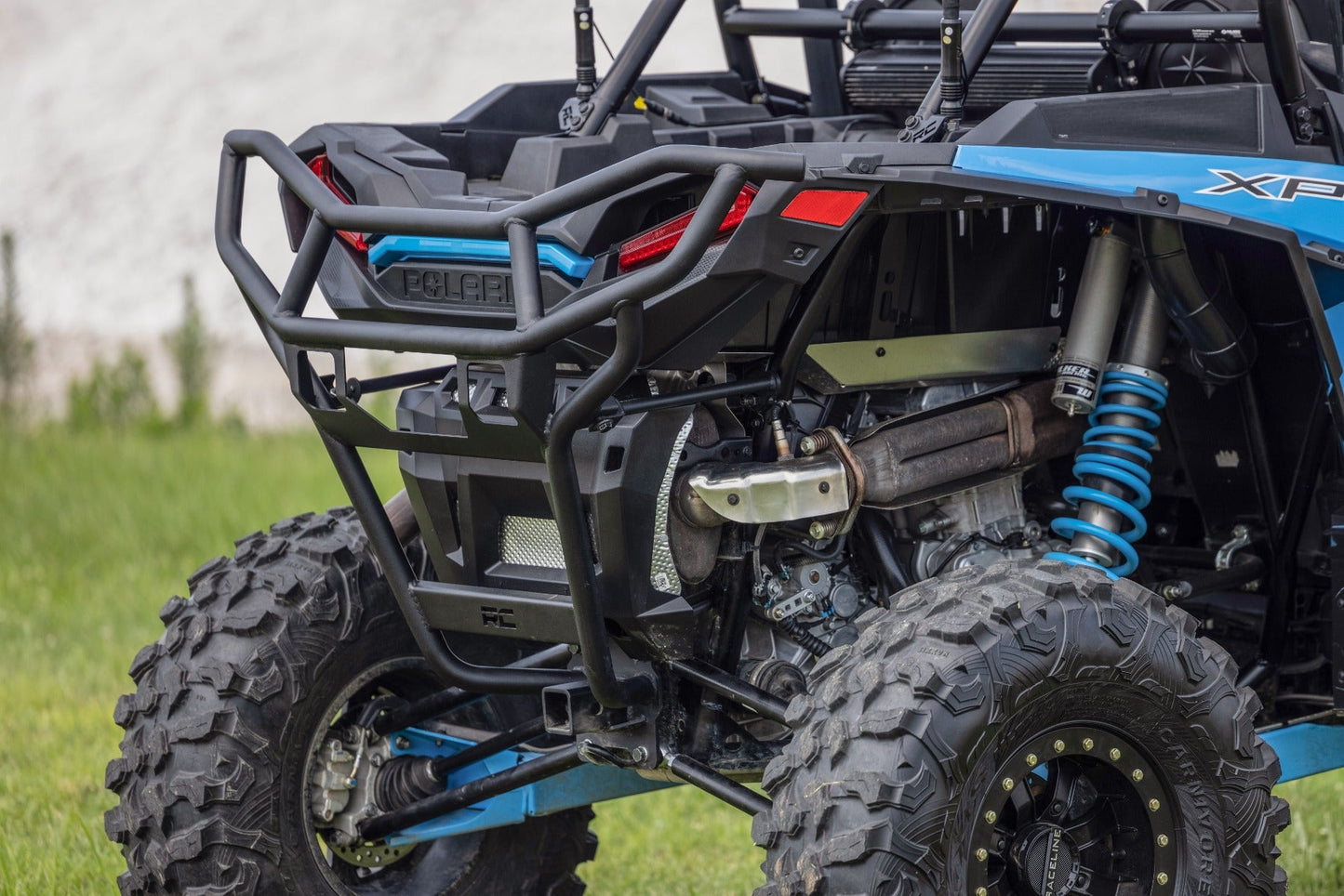 Rough Country 93118 Tubular Bumper | Rear w/ Receiver Hitch | Polaris RZR XP1000 | Polaris RZR XP 1000