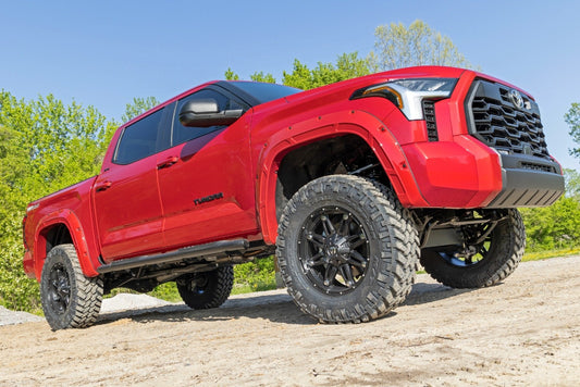 Rough Country A-T02224-RCGB Fender Flares | Defender | Gloss Black | Toyota Tundra 2WD/4WD (2022-2025)