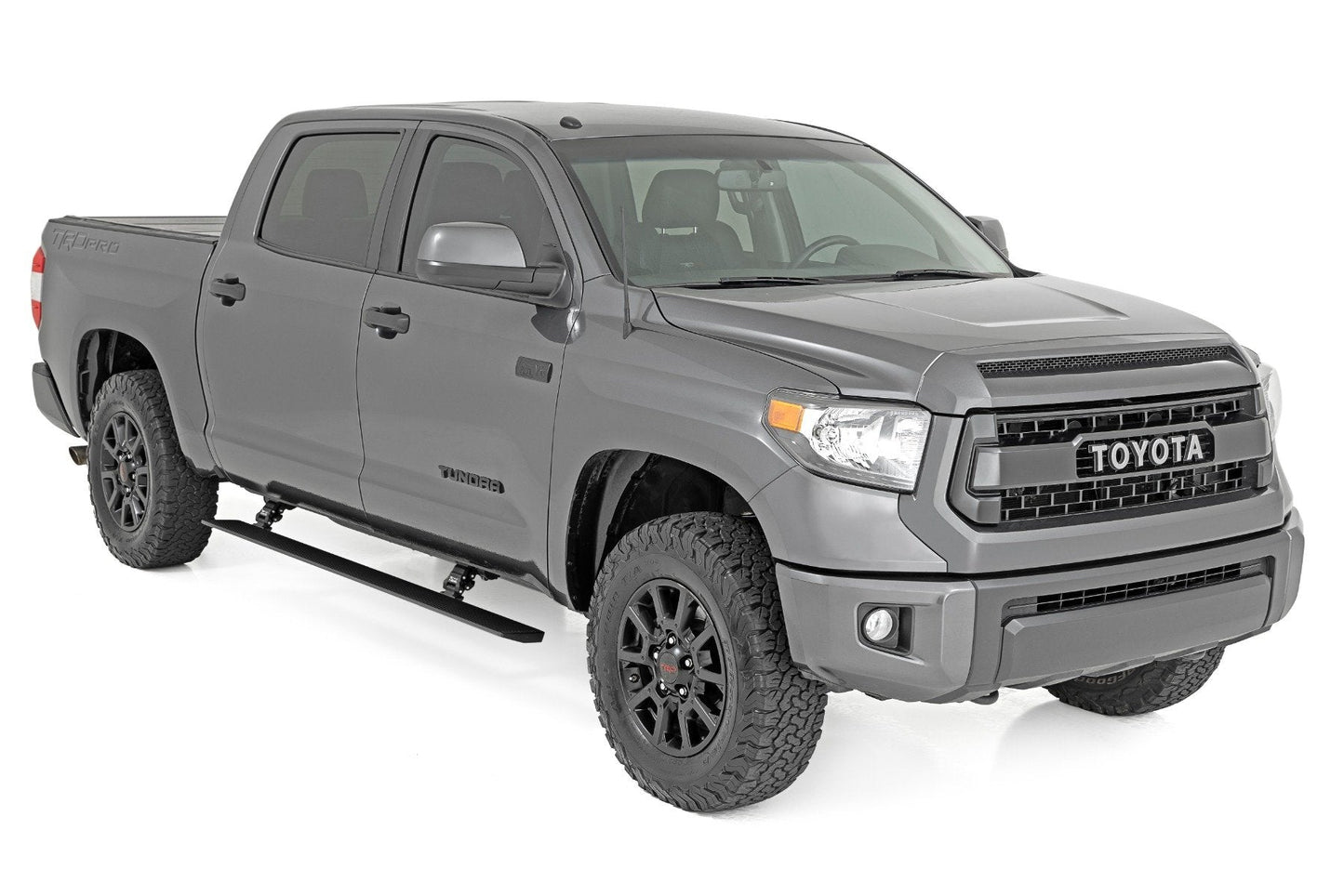 Rough Country PSR50115 Power Running Boards | Dual Electric Motor | Double Cab | Toyota Tundra (07-21)