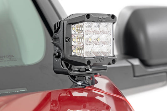 Rough Country 71075 LED Light Kit | Ditch Mount | 3" OSRAM | Wide | Toyota Tundra 2WD/4WD (22-25)