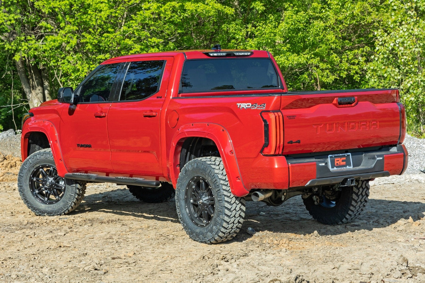 Rough Country A-T02224-RCGB Fender Flares | Defender | Gloss Black | Toyota Tundra 2WD/4WD (2022-2025)
