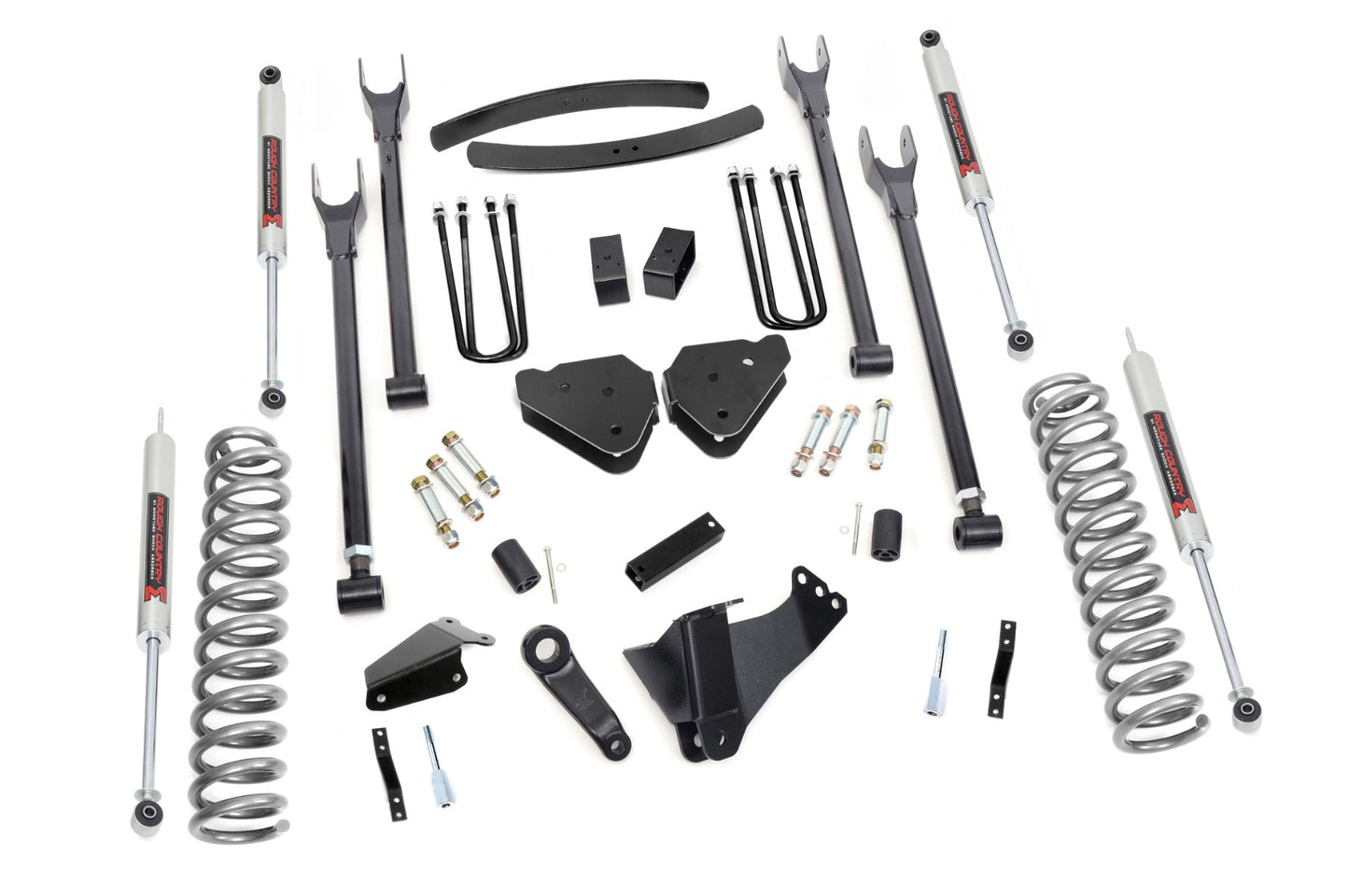 Rough Country 57840 6 Inch Lift Kit | Gas | 4 Link | M1 | Ford F-250/F-350 Super Duty 4WD (05-07)