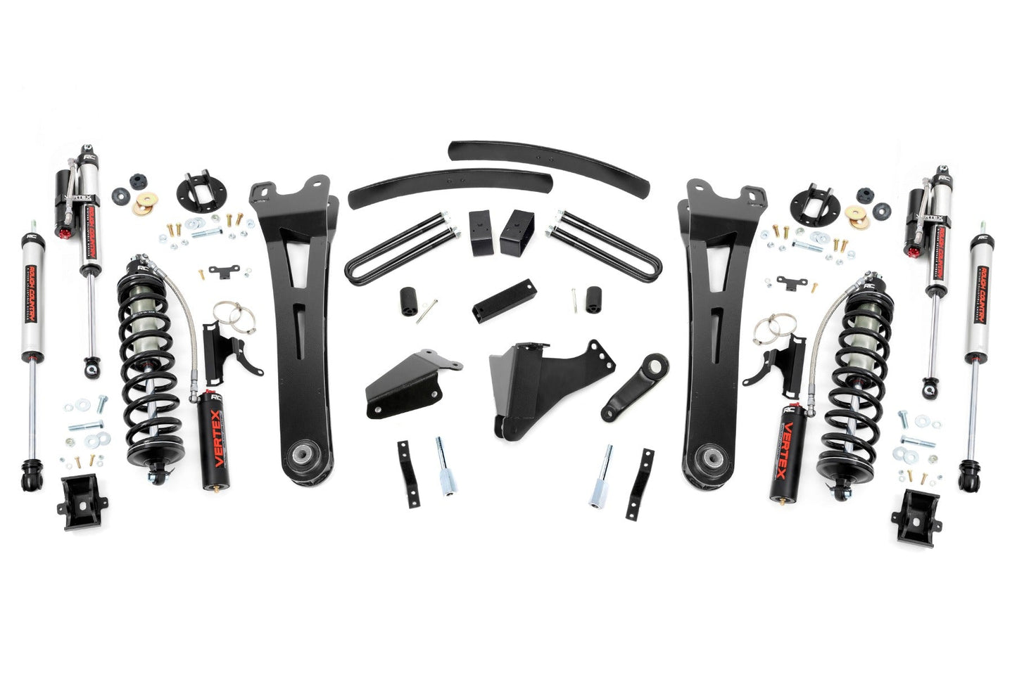 Rough Country 53659 6 Inch Lift Kit | Diesel | Radius Arm | C/O Vertex | Ford F-250/F-350 Super Duty (05-07)