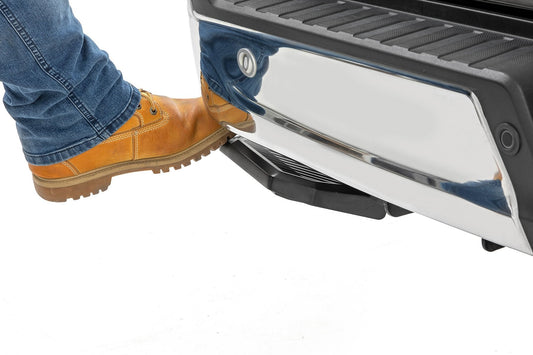 Rough Country PW049807 Retractable Bed Step | Manual Pull | Ford F-150 (21-25)/F-150 Lightning (22-25)