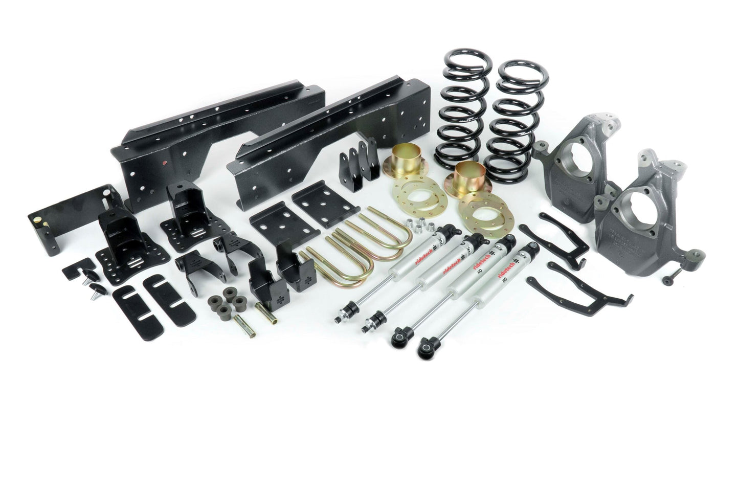 Ridetech 11380110 Ridetech 3/5 lowering system for 1999-2006 Silverado / Sierra 1500 2WD.