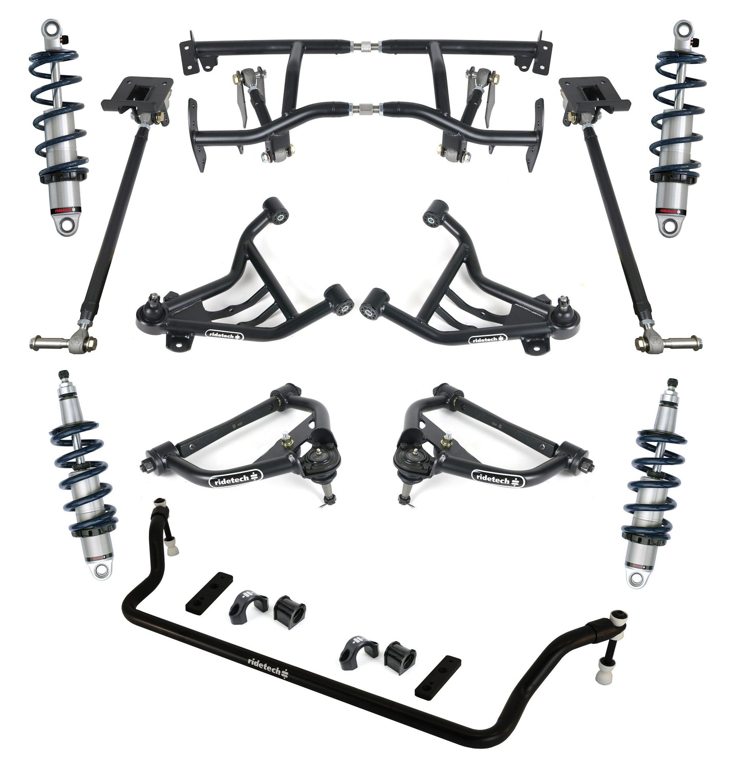 Ridetech 11170203 HQ Coil-Over System for 1970-1981 GM F-Body.