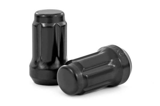 Rough Country 3807BLK Lug Nut Set | M12x1.5 | 16 Qty | Splined | Black