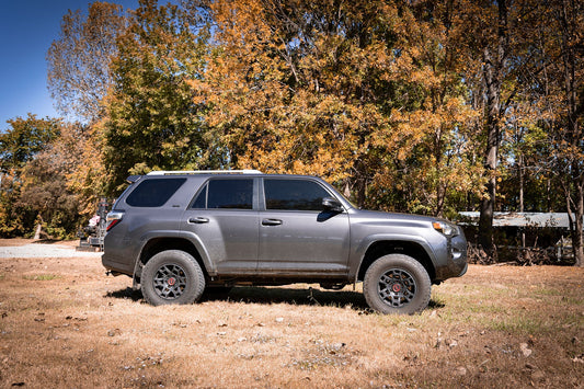 Rough Country 764RED 2 Inch Lift Kit | Red Spacers | Toyota 4Runner 2WD/4WD (2010-2024)