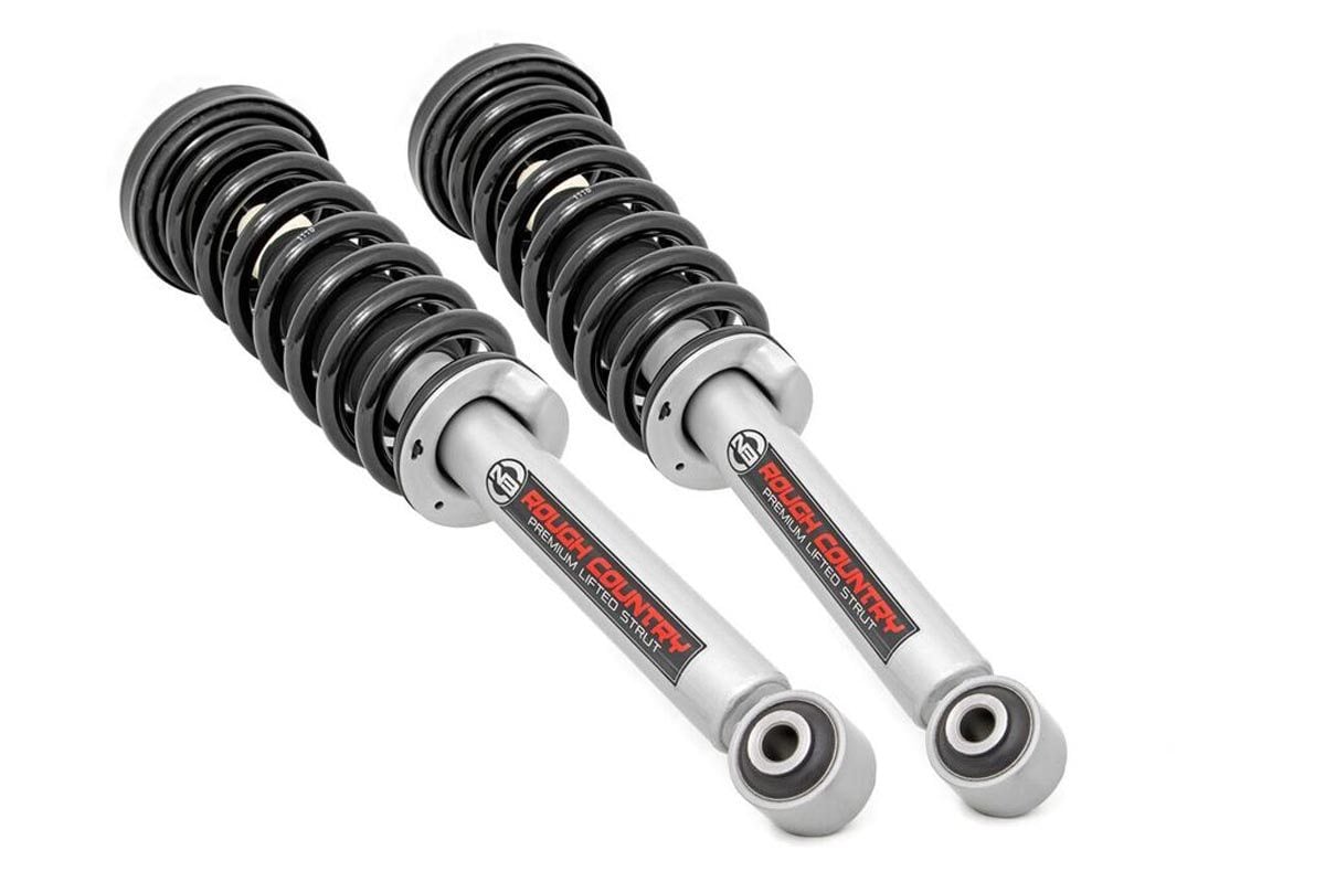 Rough Country 501055 Loaded Strut Pair | 6 Inch | Ford F-150 4WD (2009-2013)
