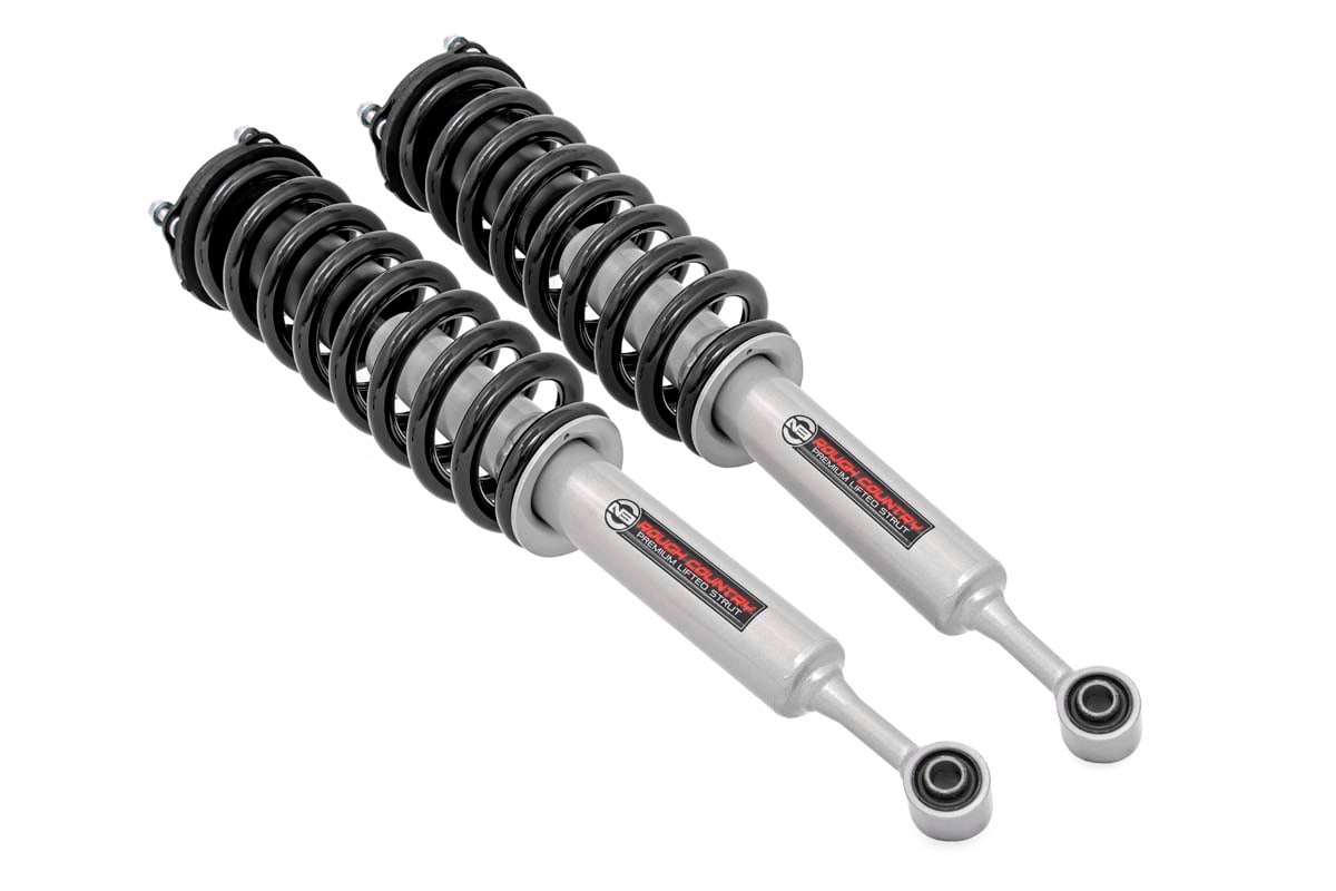 Rough Country 501081 Loaded Strut Pair | 3.5 Inch | Toyota Tundra 4WD (2007-2021)