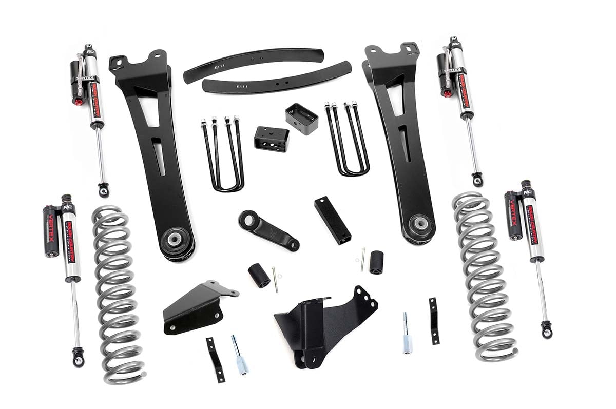 Rough Country 53750 6 Inch Lift Kit | Gas | Radius Arm | Vertex | Ford F-250/F-350 Super Duty (05-07)